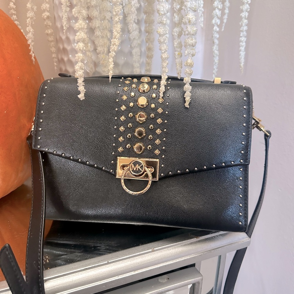 Black Micheal Kors shoulder-bag (leather) Original